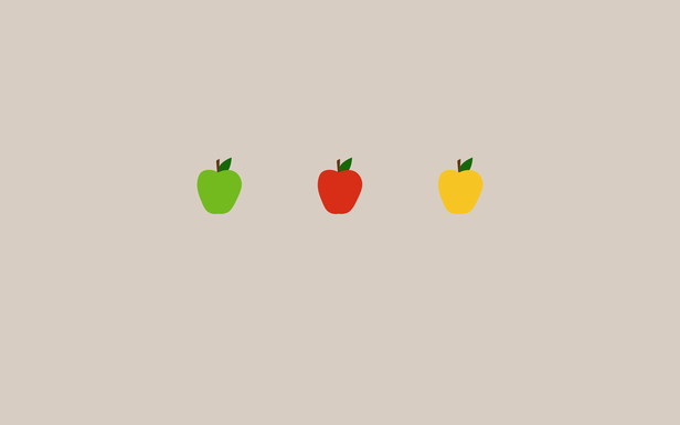 Apples by Lisa — Simple Desktops
